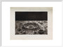 Plate XXI, 'Normal Lunar Crater' art print large white Art Print - Science Museum Shop