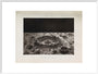 Plate XXI, 'Normal Lunar Crater' art print extra large white Art Print - Science Museum Shop