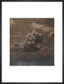 Cloud-Forms That have Been at Clova, Ripon: Summer Cumuli art print large black Art Print - Science Museum Shop