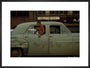 Boy in car, USA. 1965 art print large black Art Print - Science Museum Shop