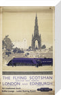The Flying Scotsman, Non-stop each Weekday, by Frank Henry Mason, about 1950 stretched canvas small none Art Print - Science Museum Shop