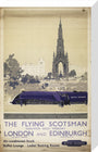The Flying Scotsman, Non-stop each Weekday, by Frank Henry Mason, about 1950 stretched canvas medium none Art Print - Science Museum Shop