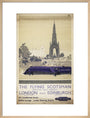 The Flying Scotsman, Non-stop each Weekday, by Frank Henry Mason, about 1950 art print large natural Art Print - Science Museum Shop