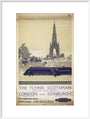 The Flying Scotsman, Non-stop each Weekday, by Frank Henry Mason, about 1950 art print extra large white Art Print - Science Museum Shop