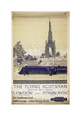 The Flying Scotsman, Non-stop each Weekday, by Frank Henry Mason, about 1950 unstretched canvas medium none Art Print - Science Museum Shop