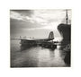 Flying boat moored at a jetty, c 1935. unstretched canvas medium none Art Print - Science Museum Shop