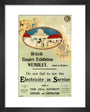 'Electricity in Service' stand at the British Empire Exhibition,Wembley, 1924. art print extra small black Art Print - Science Museum Shop