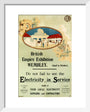 'Electricity in Service' stand at the British Empire Exhibition,Wembley, 1924. art print extra small white Art Print - Science Museum Shop