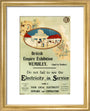 'Electricity in Service' stand at the British Empire Exhibition,Wembley, 1924. art print extra small gold Art Print - Science Museum Shop