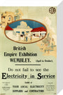 'Electricity in Service' stand at the British Empire Exhibition,Wembley, 1924. stretched canvas small none Art Print - Science Museum Shop
