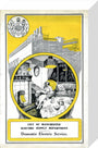 Domestic Electric Service booklet, 1926. stretched canvas small none Art Print - Science Museum Shop