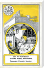 Domestic Electric Service booklet, 1926. stretched canvas large none Art Print - Science Museum Shop
