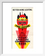 Better Home Lighting competition poster with a main prize of an all-electric house,1926-1927. art print extra small white Art Print - Science Museum Shop