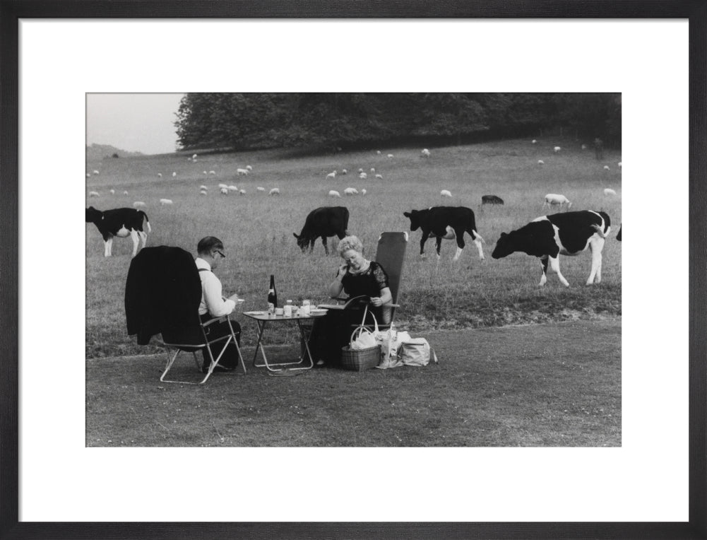 Glyndebourne art print medium black Art Print - Science Museum Shop