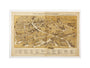 Textile map of Manchester art print medium none Art Print - Science Museum Shop