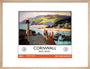 New Lockdown Travel Poster - Cornwall art print medium natural Art Print - Science Museum Shop