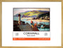 New Lockdown Travel Poster - Cornwall art print large gold Art Print - Science Museum Shop