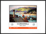 New Lockdown Travel Poster - Cornwall art print extra large black Art Print - Science Museum Shop