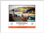 New Lockdown Travel Poster - Cornwall art print extra large white Art Print - Science Museum Shop