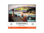 New Lockdown Travel Poster - Cornwall art print medium none Art Print - Science Museum Shop