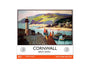 New Lockdown Travel Poster - Cornwall art print large none Art Print - Science Museum Shop