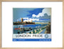 New Lockdown Travel Poster - London 2 art print medium natural Art Print - Science Museum Shop