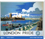 New Lockdown Travel Poster - London 2 stretched canvas large none Art Print - Science Museum Shop