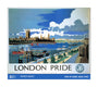 New Lockdown Travel Poster - London 2 unstretched canvas large none Art Print - Science Museum Shop