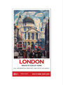 New Lockdown Travel Poster - London 1 art print small none Art Print - Science Museum Shop