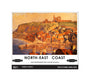 New Lockdown Travel Poster - North-East Coast unstretched canvas small none Art Print - Science Museum Shop