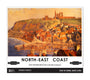 New Lockdown Travel Poster - North-East Coast unstretched canvas large none Art Print - Science Museum Shop