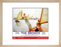 New Lockdown Travel Poster - The Broads art print small natural Art Print - Science Museum Shop