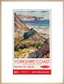 New Lockdown Travel Poster - Yorkshire Coast art print extra large natural Art Print - Science Museum Shop