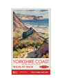 New Lockdown Travel Poster - Yorkshire Coast art print small none Art Print - Science Museum Shop