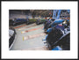NRM Great Gathering Great Hall With Six A4 Locomotives art print extra large black Art Print - Science Museum Shop