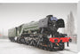 Flying Scotsman locomotive in the snow, 2016. stretched canvas large none Art Print - Science Museum Shop