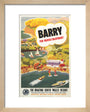 'Barry for Varied Enjoyment', GWR poster, c.1930s. art print extra small natural Art Print - Science Museum Shop