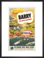 'Barry for Varied Enjoyment', GWR poster, c.1930s. art print medium black Art Print - Science Museum Shop