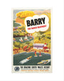 'Barry for Varied Enjoyment', GWR poster, c.1930s. art print extra small none Art Print - Science Museum Shop