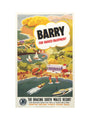 'Barry for Varied Enjoyment', GWR poster, c.1930s. art print large none Art Print - Science Museum Shop