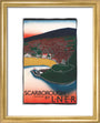 'Scarborough', LNER poster,1936. art print extra small gold Art Print - Science Museum Shop