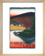 'Scarborough', LNER poster,1936. art print extra small natural Art Print - Science Museum Shop