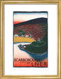 'Scarborough', LNER poster,1936. art print small gold Art Print - Science Museum Shop