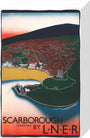 'Scarborough', LNER poster,1936. stretched canvas small none Art Print - Science Museum Shop