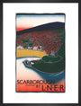 'Scarborough', LNER poster,1936. art print medium black Art Print - Science Museum Shop