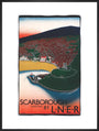 'Scarborough', LNER poster,1936. art print extra large black Art Print - Science Museum Shop