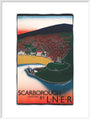 'Scarborough', LNER poster,1936. art print extra large white Art Print - Science Museum Shop