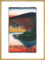 'Scarborough', LNER poster,1936. art print extra large gold Art Print - Science Museum Shop
