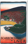 'Scarborough', LNER poster,1936. stretched canvas large none Art Print - Science Museum Shop