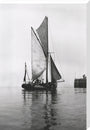 Fishing smack, c.1920s. stretched canvas extra large none Art Print - Science Museum Shop